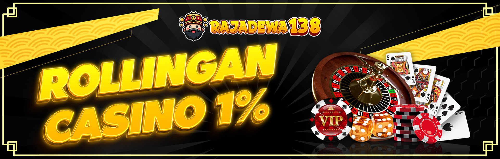 ROLLINGAN CASINO 1%