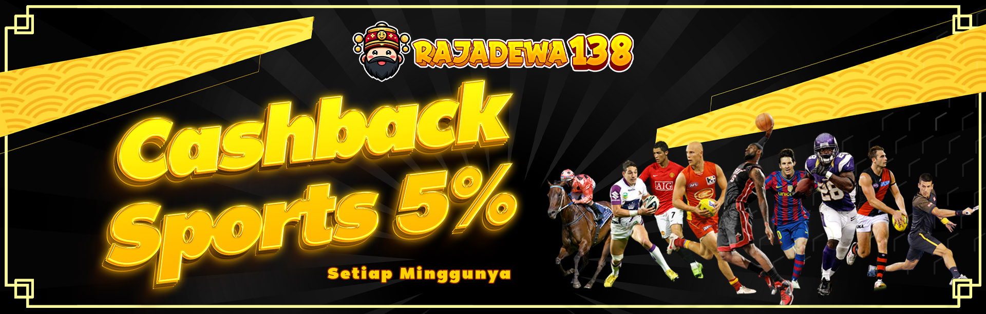 CASHBACK SPORTS 5%